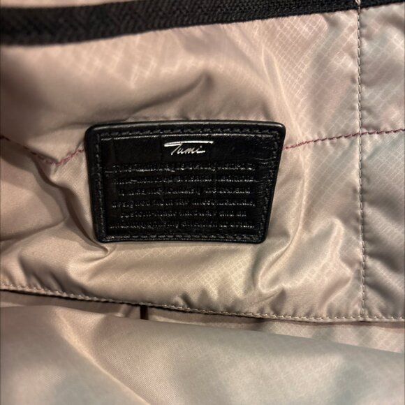 Tumi Black Nylon & Leather Duffle Travel Bag - Picture 5 of 8